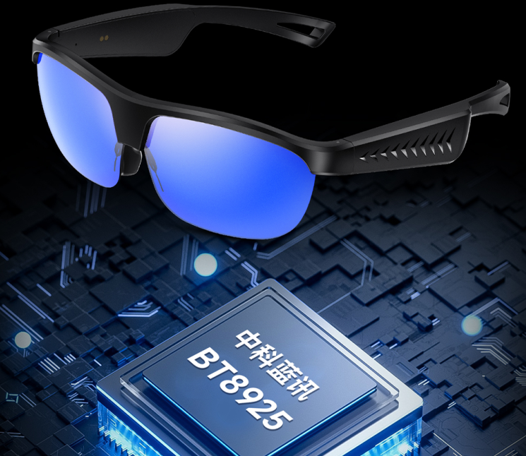 Quality control inspector auditing finished smart glasses in ISO certified factory
